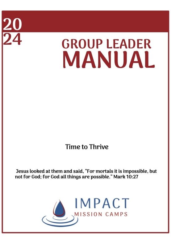 Impact 2024 Leader Manual - Draft