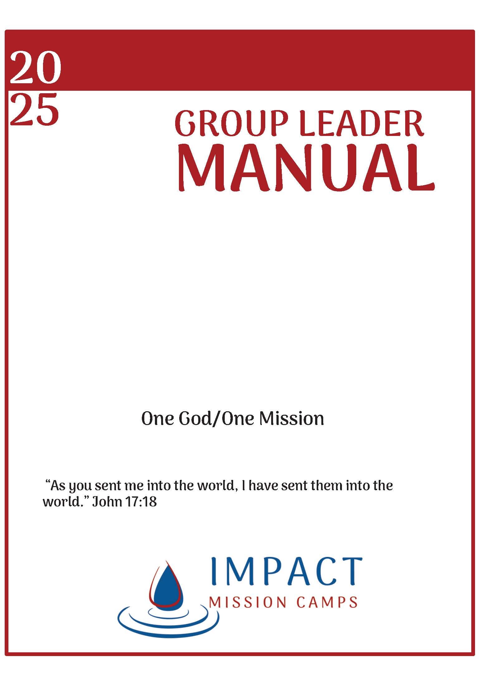 Impact 2025 Leader Manual - Cover